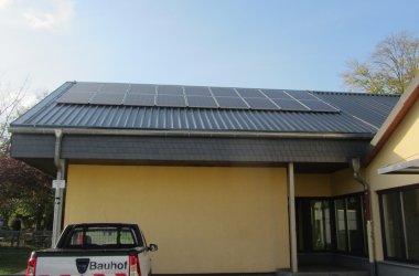 Photovoltaikanlage Kindertagesstätte Lindheim