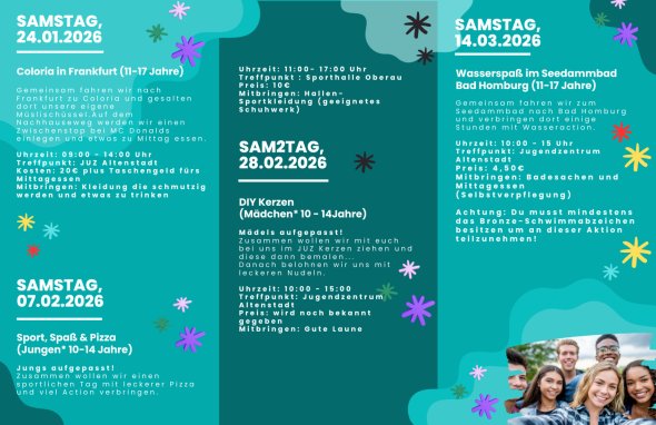 Blue Green Modern Medical Z-fold Brochure - 2