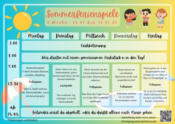 Sommerferienspiele - 2